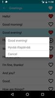 برنامه‌نما یادگیری زبان فنلاندی عکس از صفحه