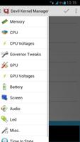 Devil Kernel Manager اسکرین شاٹ 1