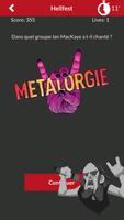 برنامه‌نما Quiz : Metal / Punk / ... par Metalorgie عکس از صفحه