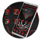 Red Metallic Paw Wolf Theme🐺-APK