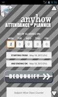 Anyhow Attendance Planner تصوير الشاشة 3