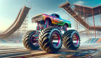 Monster Truck Stuntspiel 3D Screenshot 3