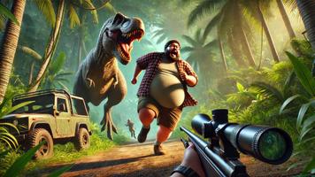 Dinosaur Hunting Games 3D 2023 постер