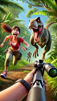 Juegos de Caza de Dinosaurios Poster