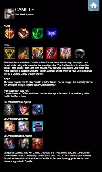 LoL Wild Rift Camille Build Guide  Runes, Item Builds and Skill Order