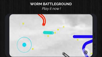 Worm Snake Zone Battleground.io Affiche