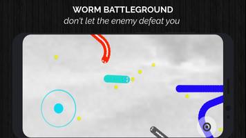 Worm Snake Zone Battleground.io capture d'écran 2