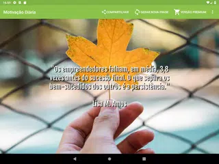 Baixar Motivação Diária: Uma frase mo APK