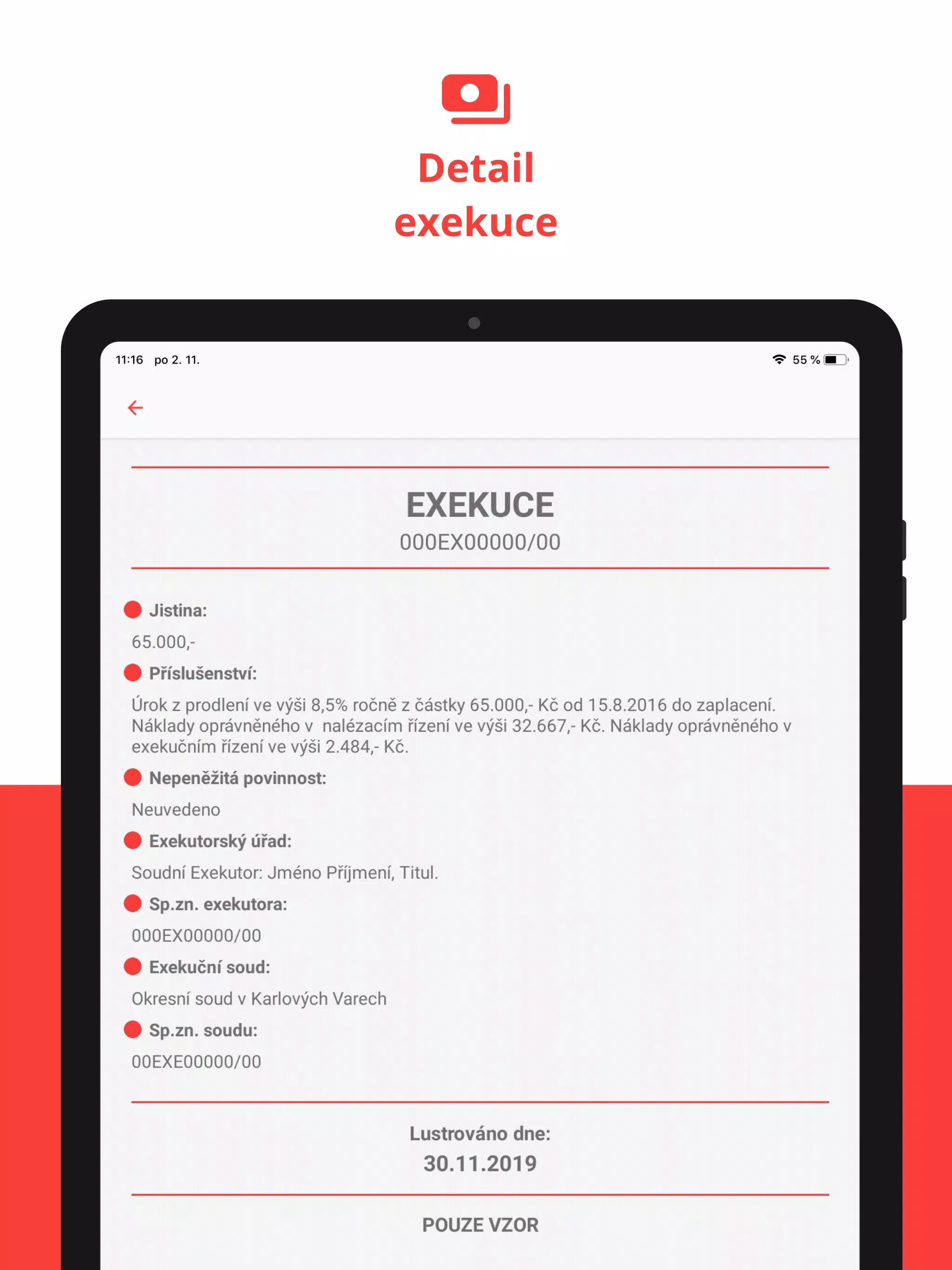 Vyhledávání Exekucí APK for Android Download