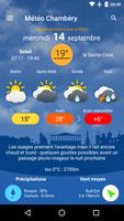 Météo Chambéry poster