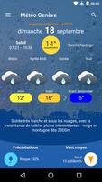 Météo Genève poster