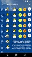 Météo Genève captura de pantalla 1