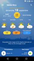 Météo Nice Affiche