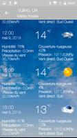 Weather Forecast capture d'écran 1