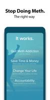 Quit Meth Addiction Calendar plakat