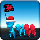 Jalankan kastil kerumunan: 3D