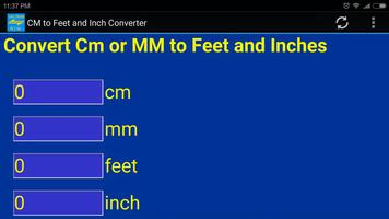 1 Schermata Convertitore metrico da cm mm a pollici piedi