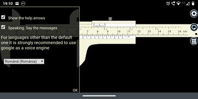 Metric vernier caliper Screenshot 2