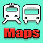 Greece Metro Bus and Live City Maps icône