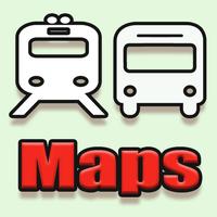 Guadalajara Metro Bus and Live City Maps Affiche