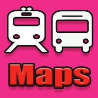 Helsinki Metro Bus and Live City Maps पोस्टर