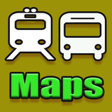 Oskemen Metro Bus and Live City Maps Zeichen