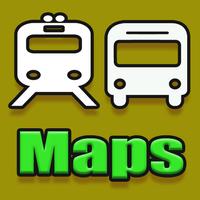 Oskemen Metro Bus and Live City Maps Plakat