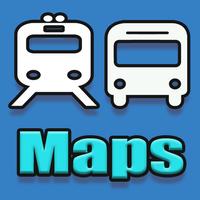 Oran Metro Bus and Live City Maps ポスター