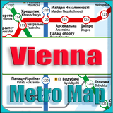 Vienna Metro Map Offline icône