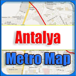 Antalya Turkey Metro Map Offli