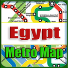 Egypt Metro Map Offline आइकन