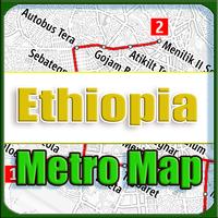 پوستر Ethiopia Metro Map Offline