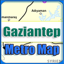 Gaziantep Turkey Metro Map Off APK