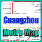 Guangzhou China Metro Map Offl icône