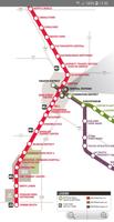 Houston Metro Map Affiche