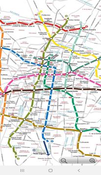 Mexico City Metro (Offline Map) poster