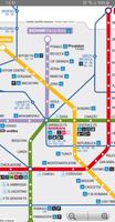 Milan Metro Map (Offline) Affiche