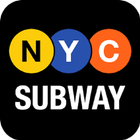 New York City subway map - MTA-icoon