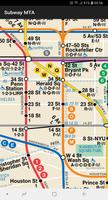 برنامه‌نما New York City subway map (Offline) عکس از صفحه