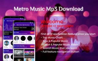 Poster Metro Music Unlimited Mp3 Scarica gratuito