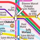 Metro Map Paris (Offline) icon