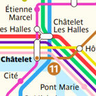 Paris Metro Map Offline-icoon