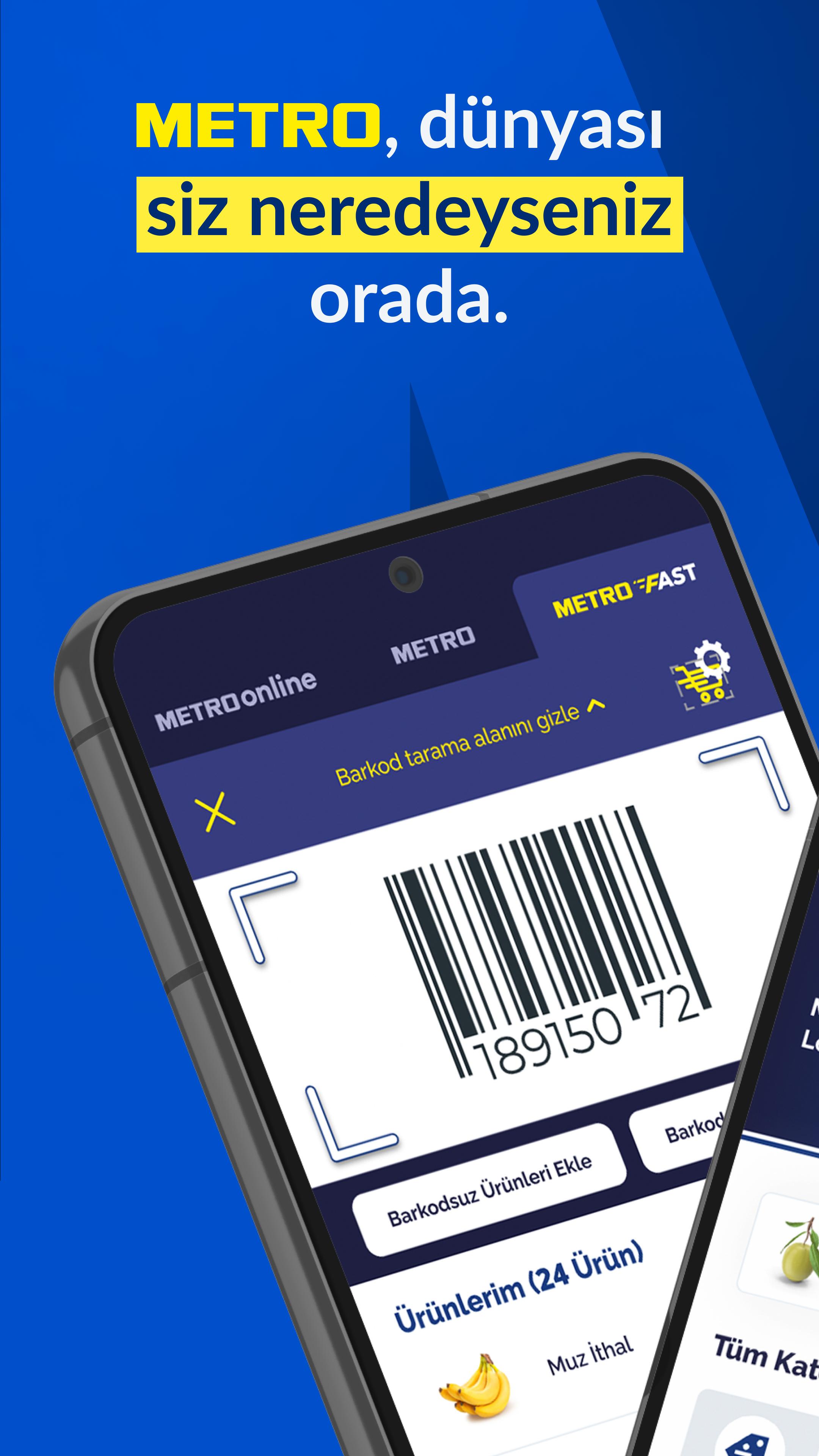 METRO - Cepten Hızlı Alışveriş APK for Android Download