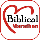 Marathon biblique et Bible icône