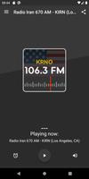 Radio Iran 670 AM - KIRN poster