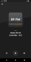Rádio 89 FM (Joinville - SC) Plakat