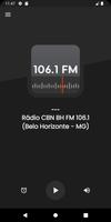 Rádio CBN BH FM 106.1 poster