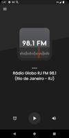 Rádio Globo RJ FM 98.1 Cartaz