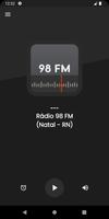 Rádio 98 FM (Natal - RN) Plakat