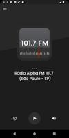 Rádio Alpha FM 101.7 포스터